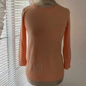 Loft Sweater- A perfect color for Spring - Peach. Size S